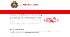 Desktop Screenshot of garagerex.ch