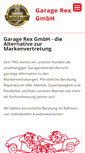 Mobile Screenshot of garagerex.ch